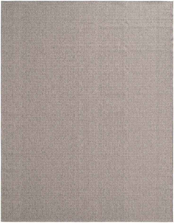 Detail image of 9' x 12' Easy-Clean Checkered Indoor / Outdoor Rug