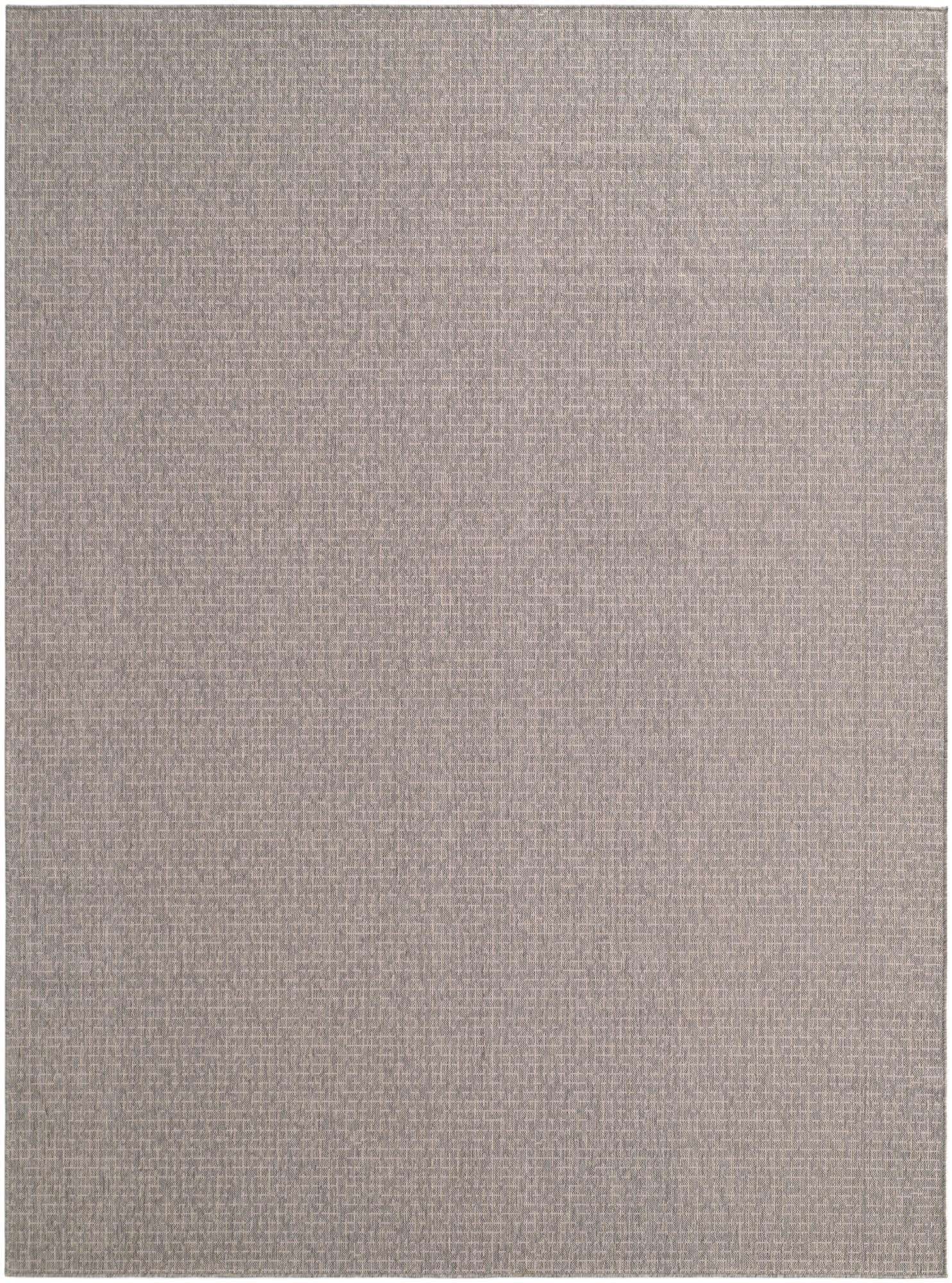 9' x 12' Easy-Clean Checkered Indoor / Outdoor Rug