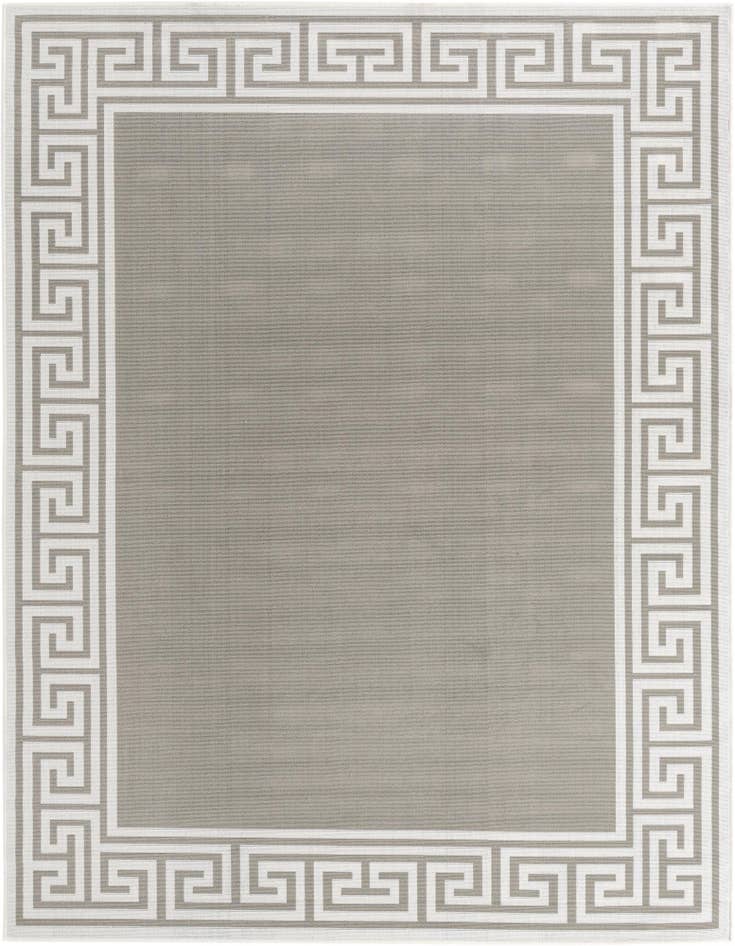 Detail image of 7' 10 x 10' Easy-Clean Coastal Indoor / Outdoor Rug