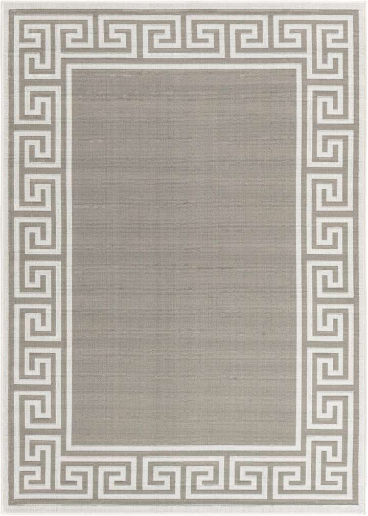 5' 3 x 8' Easy-Clean Coastal Indoor / Outdoor Rug