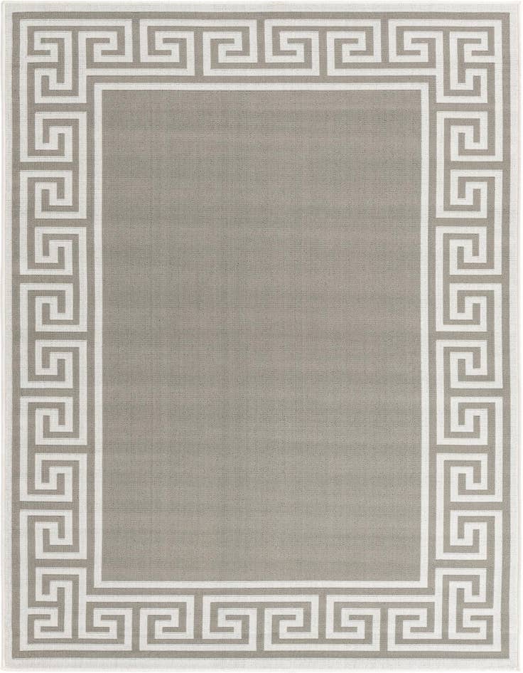 Detail image of 5' 3 x 8' Easy-Clean Coastal Indoor / Outdoor Rug