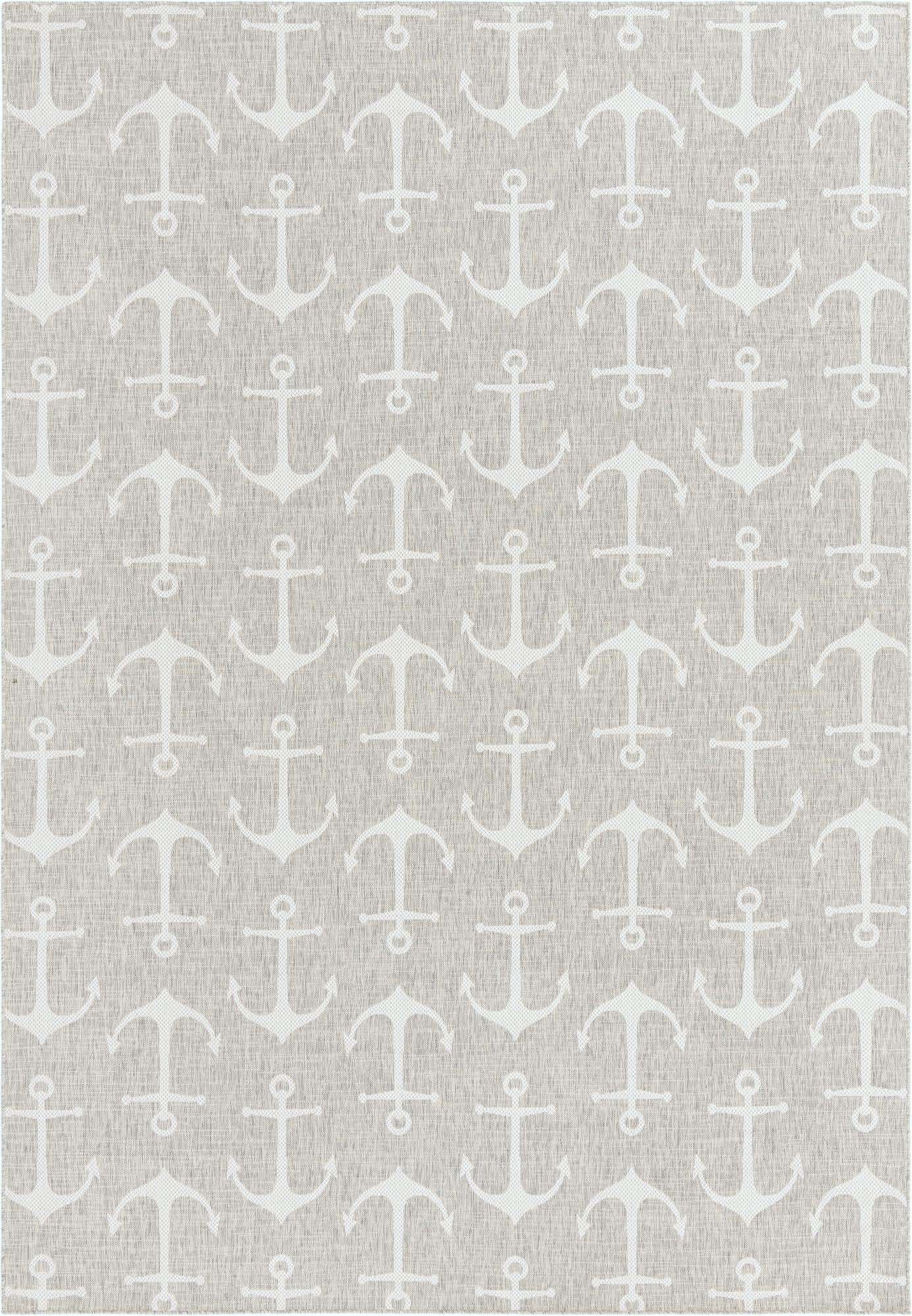 10' x 14' Easy-Clean Coastal Indoor / Outdoor Rug