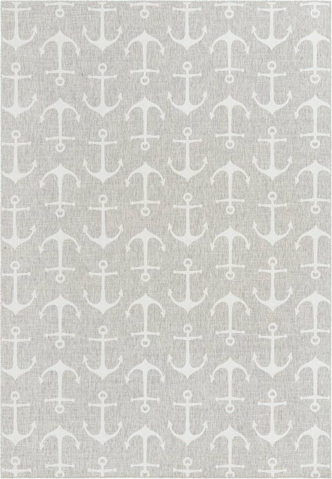 Detail image of 10' x 14' Easy-Clean Coastal Indoor / Outdoor Rug