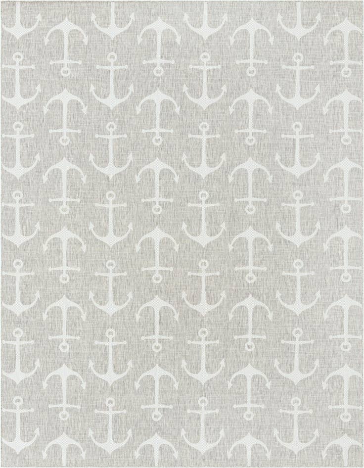 Detail image of 10' x 13' Easy-Clean Coastal Indoor / Outdoor Rug