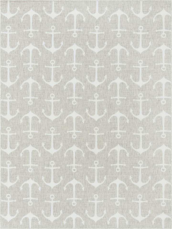 10' x 13' Easy-Clean Coastal Indoor / Outdoor Rug