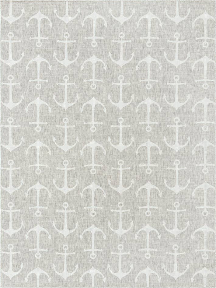 Detail image of 10' x 13' Easy-Clean Coastal Indoor / Outdoor Rug