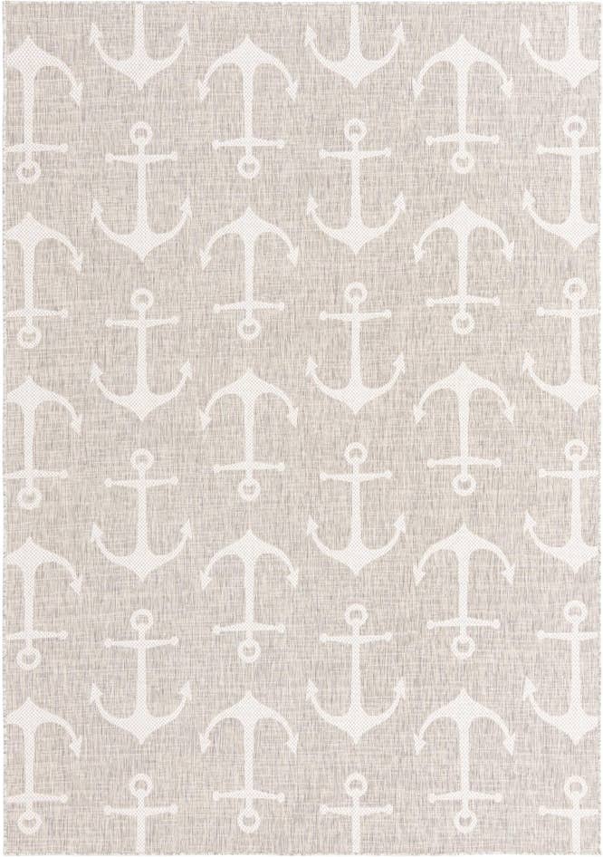 Detail image of 7' x 10' Easy-Clean Coastal Indoor / Outdoor Rug