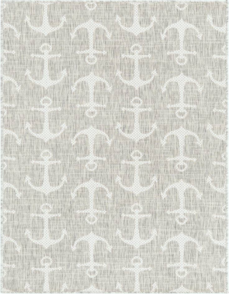 Detail image of 3' x 5' 3 Easy-Clean Coastal Indoor / Outdoor Rug