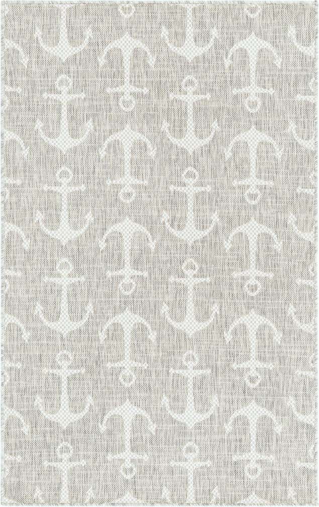 3' x 5' 3 Easy-Clean Coastal Indoor / Outdoor Rug