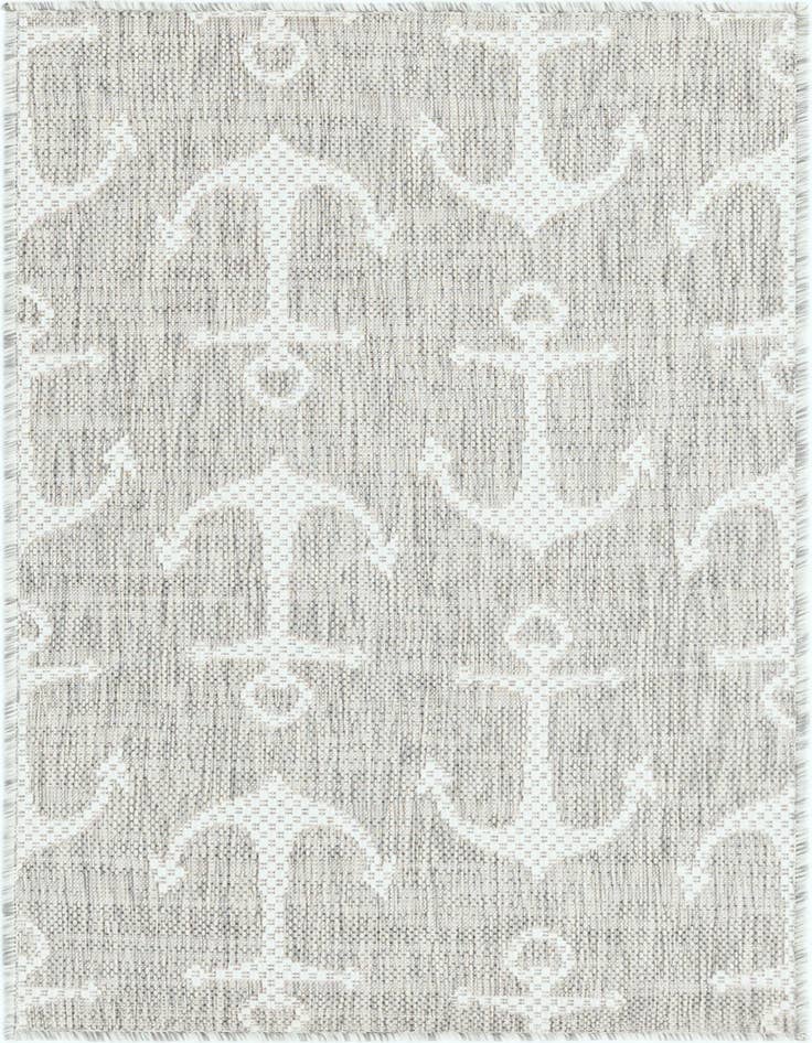 Detail image of 2' x 3' Easy-Clean Coastal Indoor / Outdoor Rug