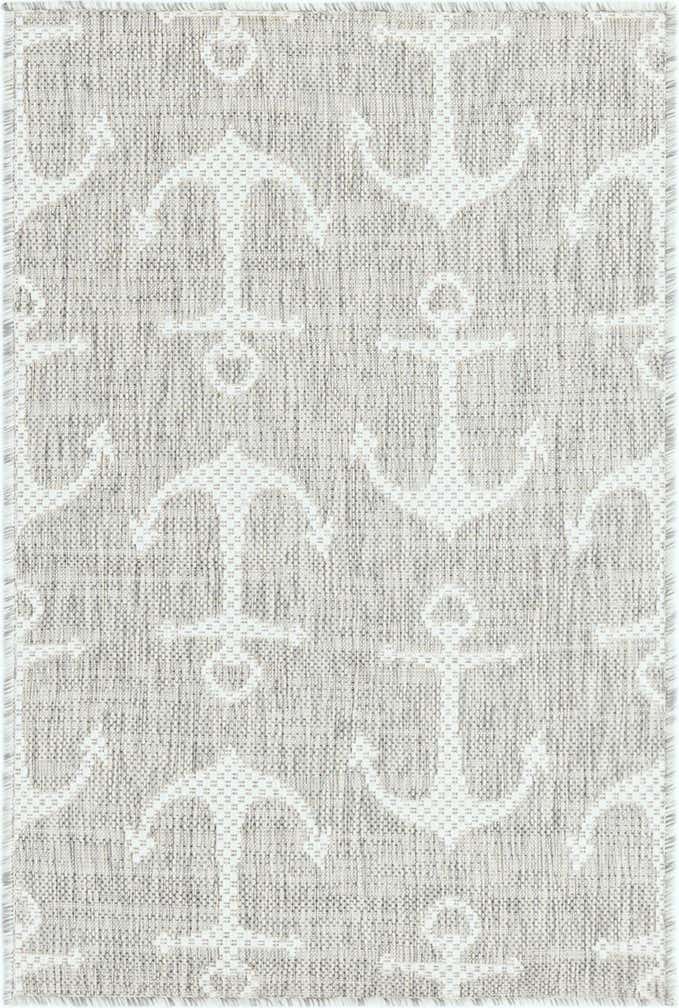 2' x 3' Easy-Clean Coastal Indoor / Outdoor Rug