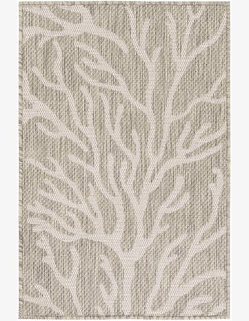 2' x 3' Easy-Clean Coastal Indoor / Outdoor Rug