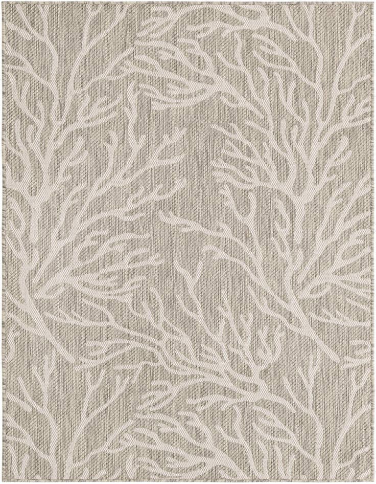 Detail image of 4' x 6' Easy-Clean Coastal Indoor / Outdoor Rug