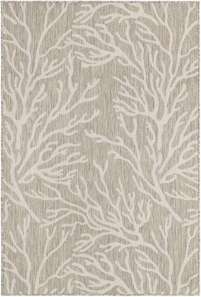 4' x 6' Easy-Clean Coastal Indoor / Outdoor Rug