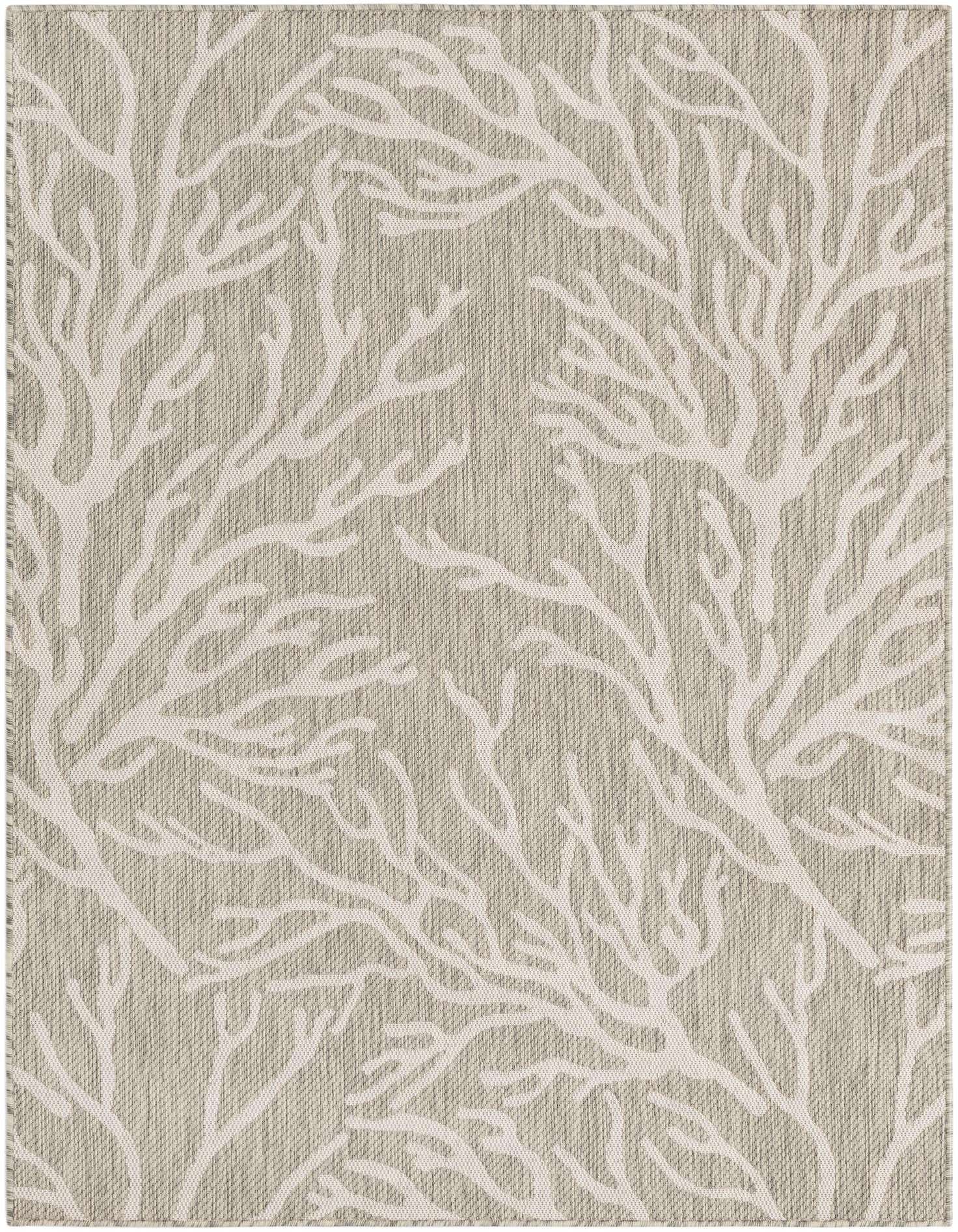 5' 3 x 7' Easy-Clean Coastal Indoor / Outdoor Rug