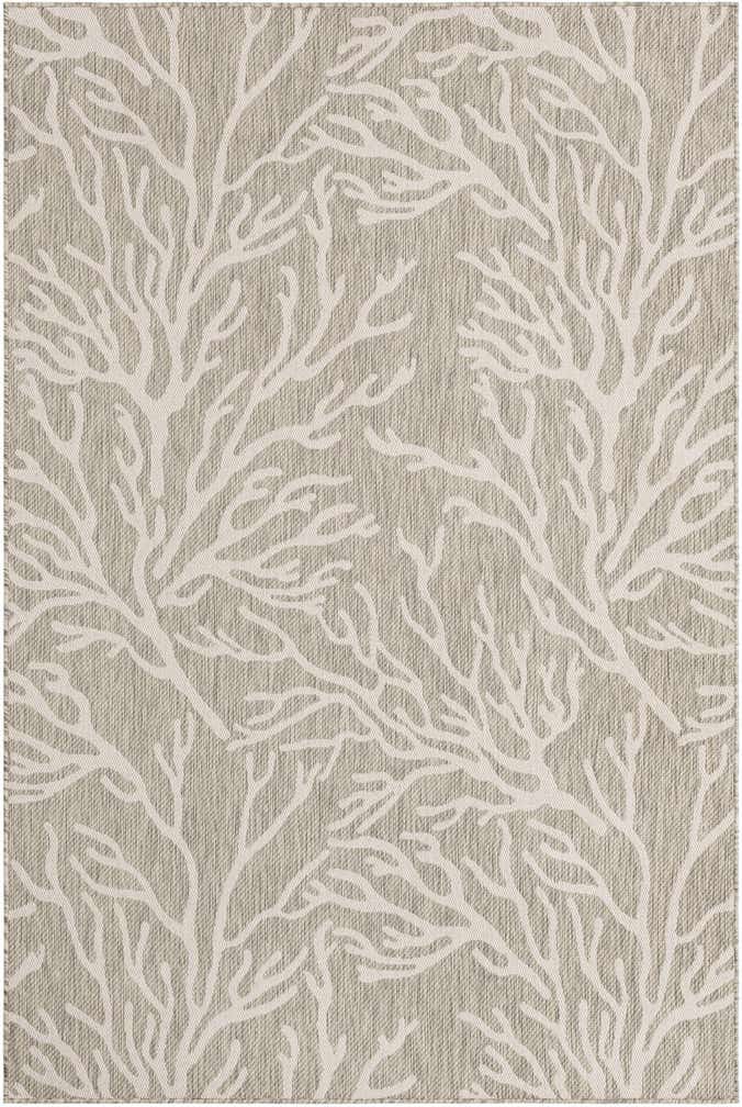 6' x 9' Easy-Clean Coastal Indoor / Outdoor Rug