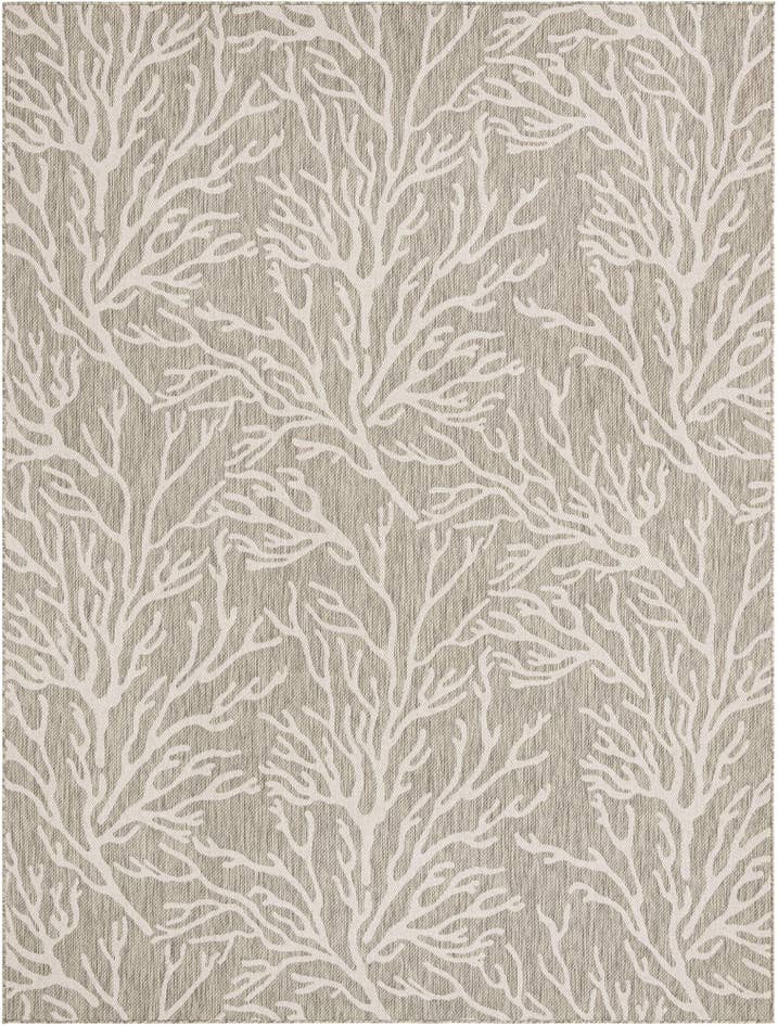 Detail image of 9' x 12' Easy-Clean Coastal Indoor / Outdoor Rug