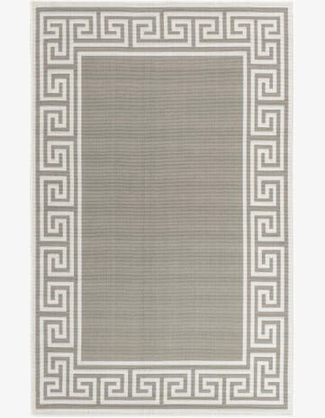 5' 3 x 8' Easy-Clean Coastal Indoor / Outdoor Rug