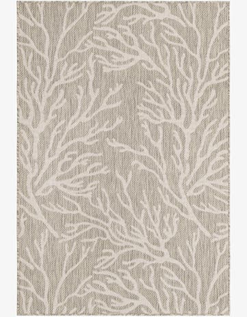 4' x 6' Easy-Clean Coastal Indoor / Outdoor Rug