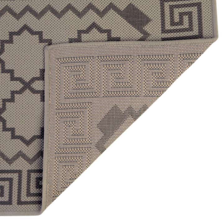 3' 3 x 5' Easy-Clean Lattice Indoor / Outdoor Rug