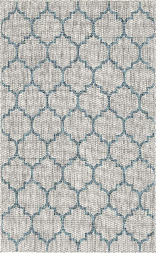 160cm x 245cm Facile à nettoyer Lattice Tapis Intérieur / Extérieur