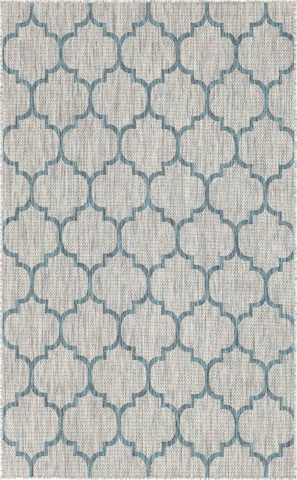 Vue détaillée : 160cm x 245cm Facile à nettoyer Lattice Tapis Intérieur / Extérieur