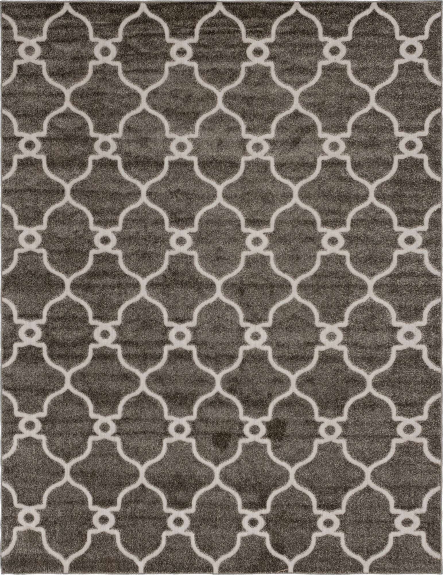 8' x 10' Easy-Clean Lattice Indoor / Outdoor Rug
