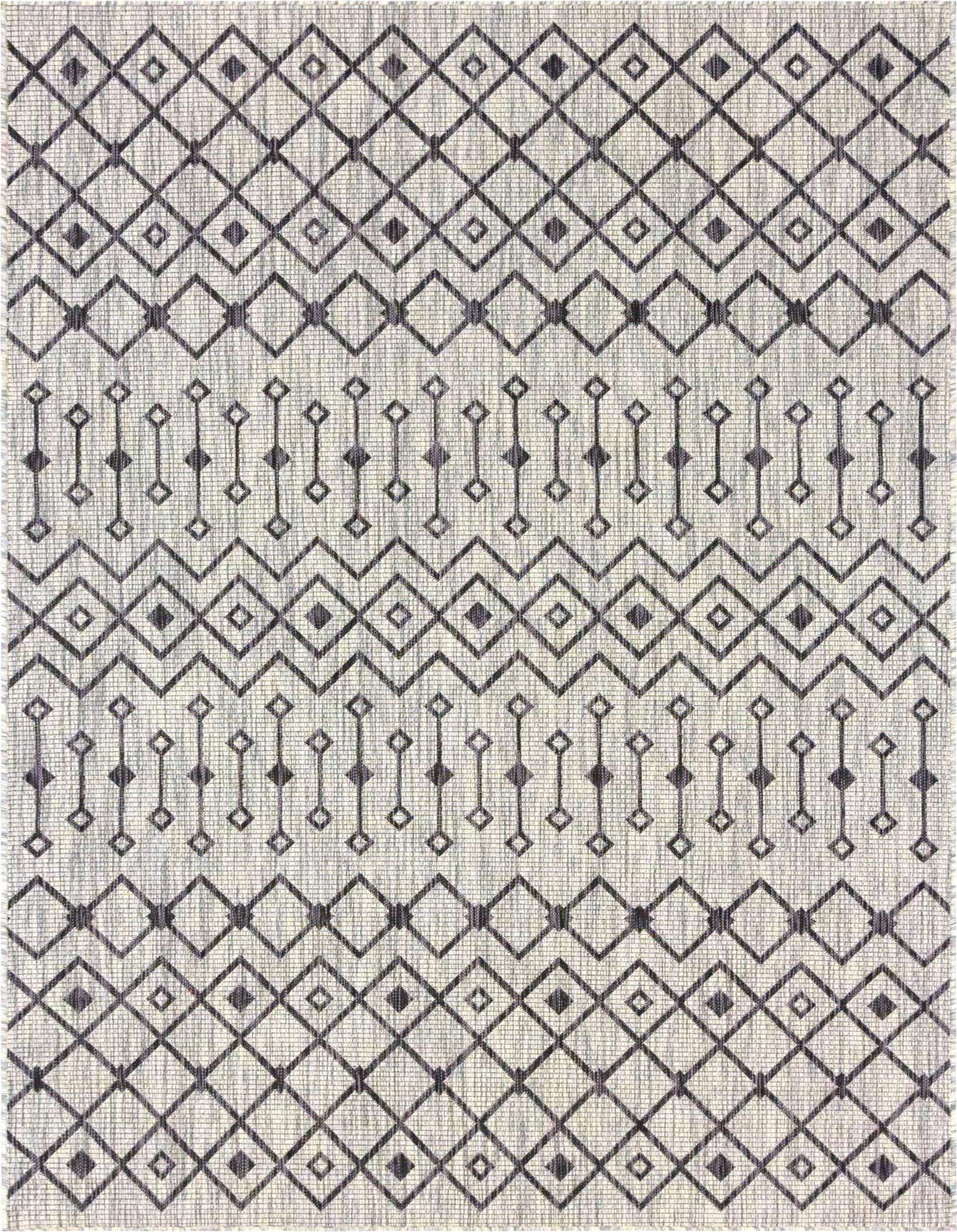 6' x 9' Easy-Clean Lattice Indoor / Outdoor Rug