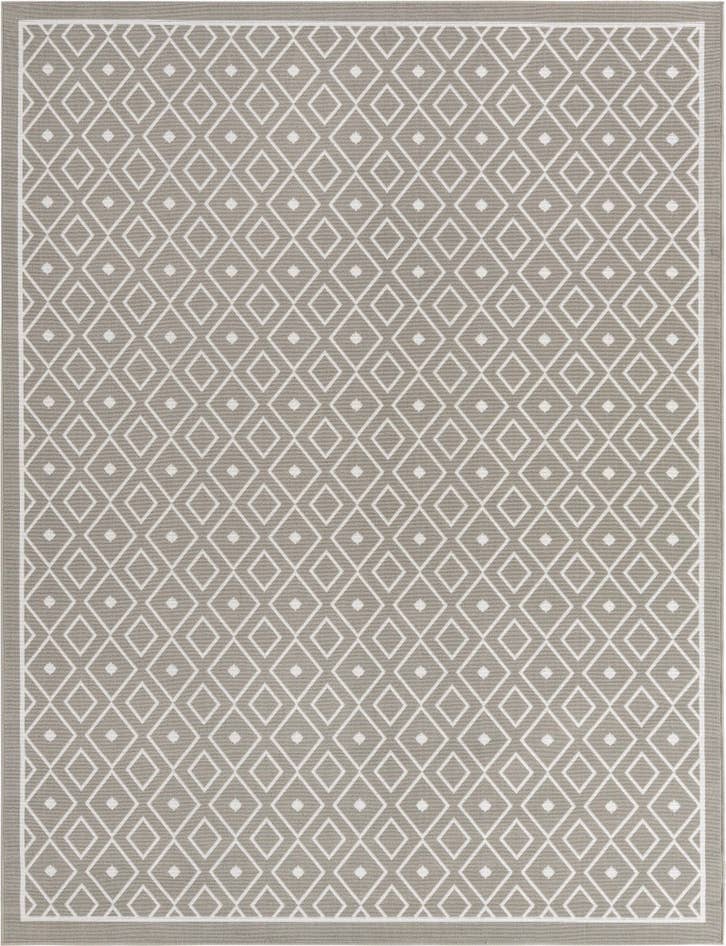 Detail image of 7' 10 x 10' Easy-Clean Lattice Indoor / Outdoor Rug