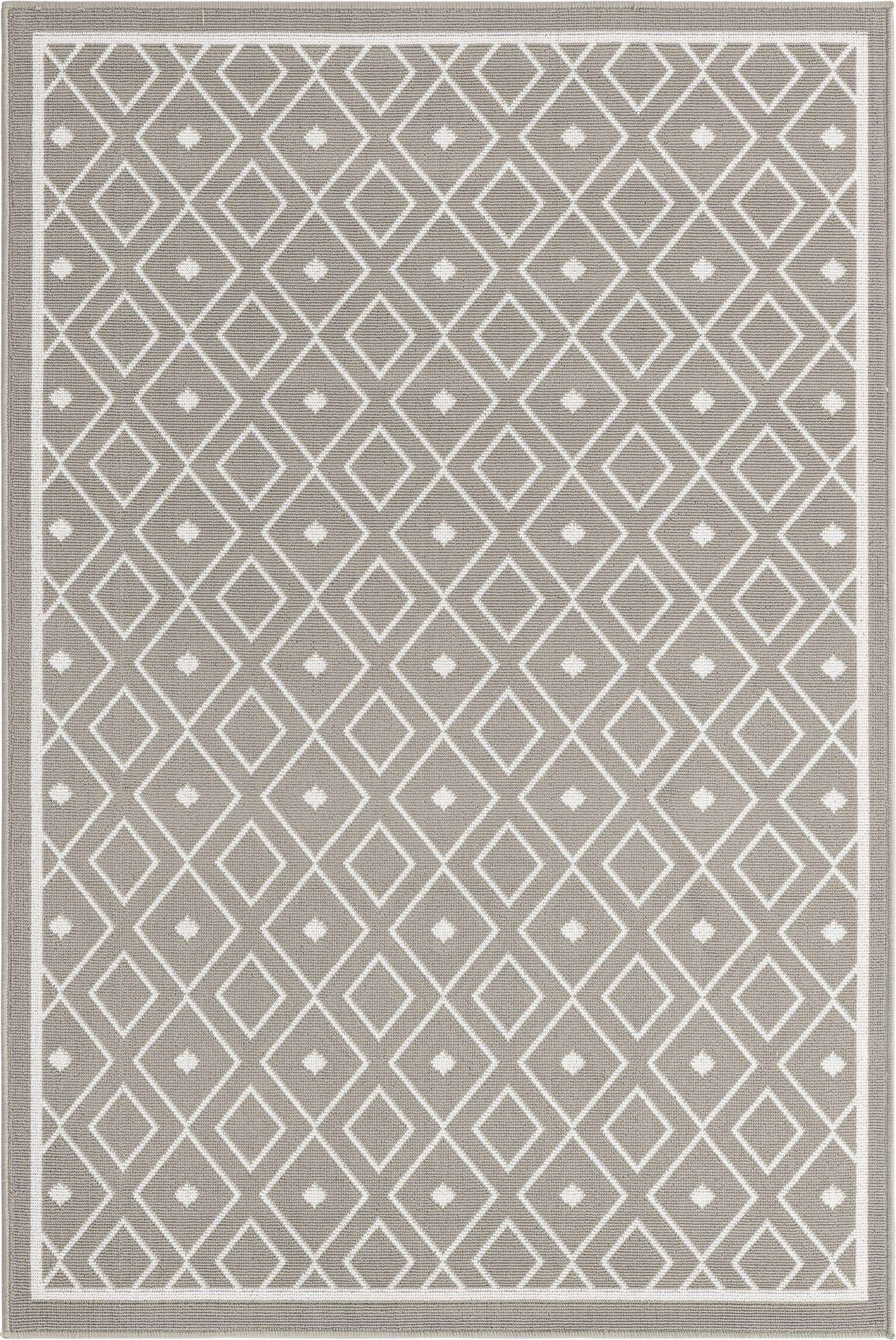4' x 6' Easy-Clean Lattice Indoor / Outdoor Rug