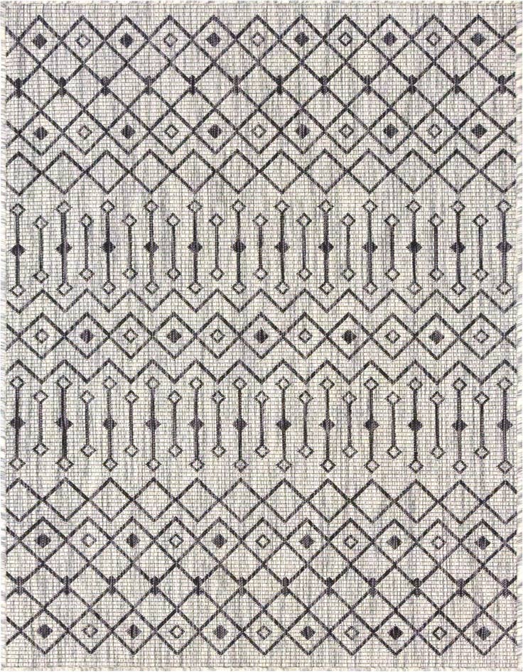 Detail image of 3' x 5' 3 Easy-Clean Lattice Indoor / Outdoor Rug