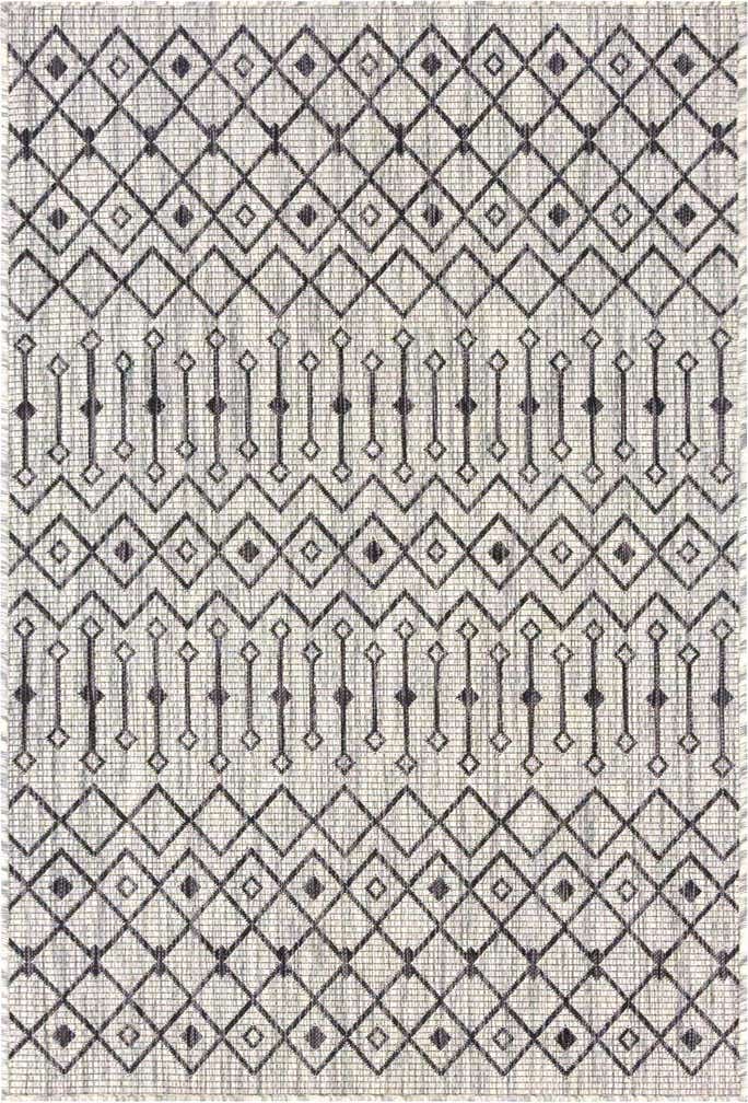 3' x 5' 3 Easy-Clean Lattice Indoor / Outdoor Rug