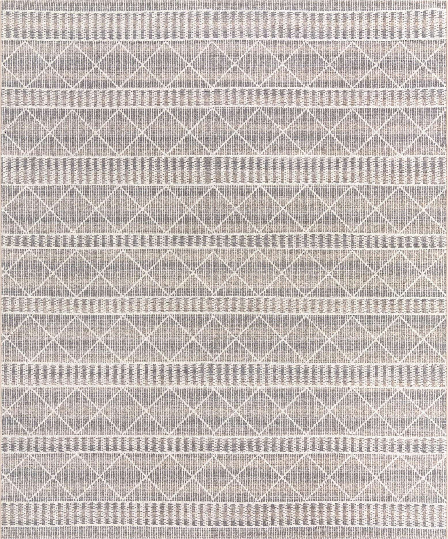 10' x 12' Easy-Clean Lattice Indoor / Outdoor Rug