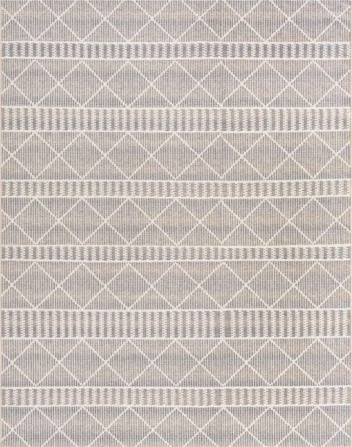 7' 10 x 10' Easy-Clean Lattice Indoor / Outdoor Rug
