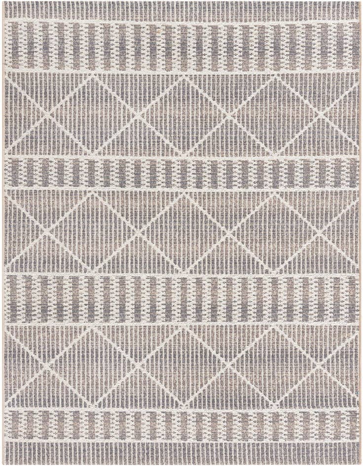 Detail image of 4' x 6' Easy-Clean Lattice Indoor / Outdoor Rug