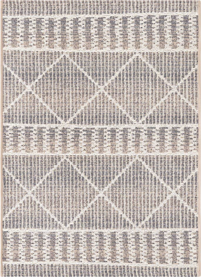 Detail image of 2' x 3' Easy-Clean Lattice Indoor / Outdoor Rug