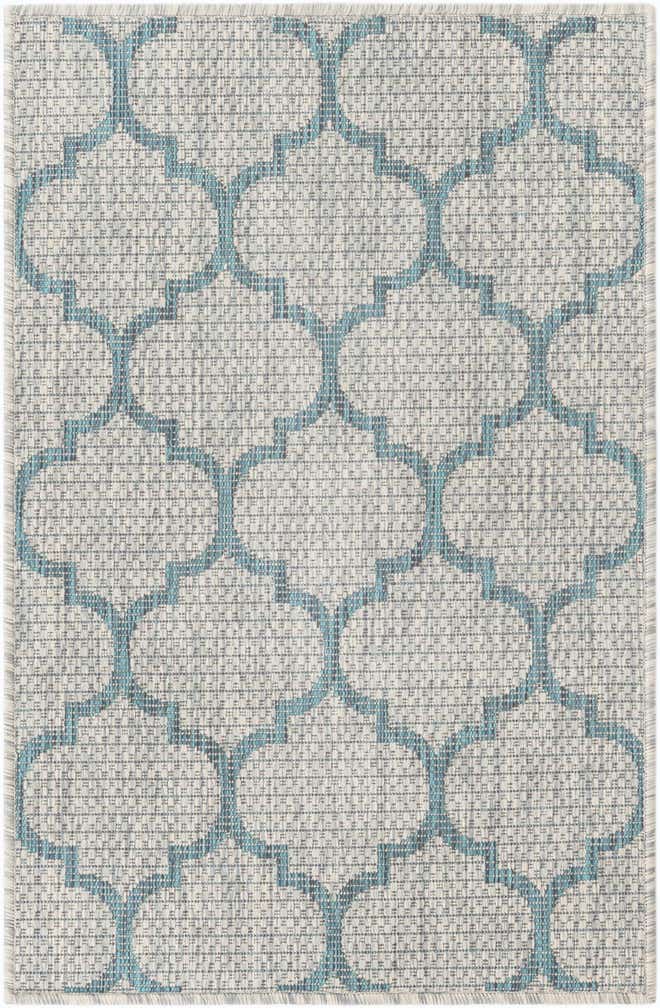 2' x 3' 1 Easy-Clean Lattice Indoor / Outdoor Rug
