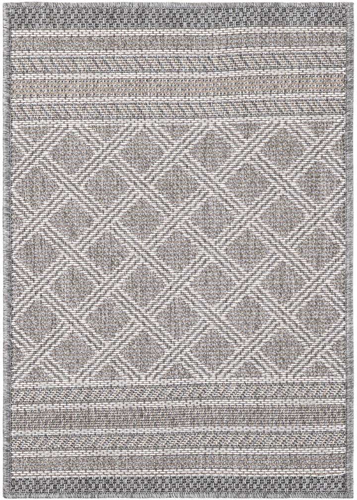 2' x 3' 1 Easy-Clean Lattice Indoor / Outdoor Rug