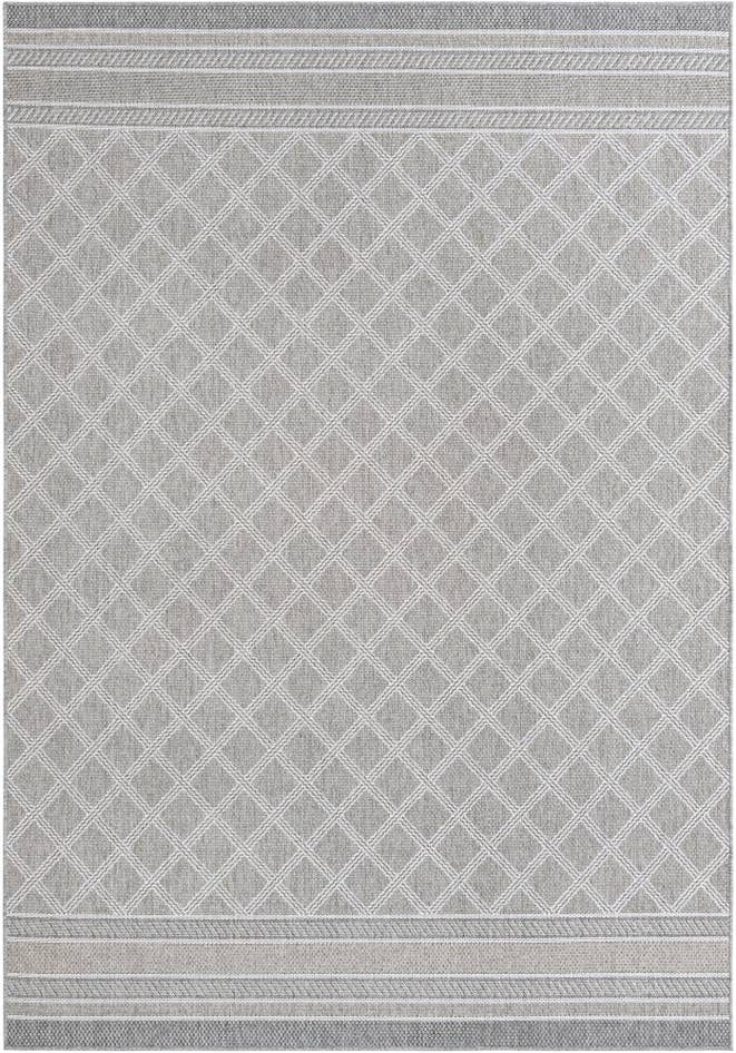 Detail image of 7' 1 x 10' Easy-Clean Lattice Indoor / Outdoor Rug