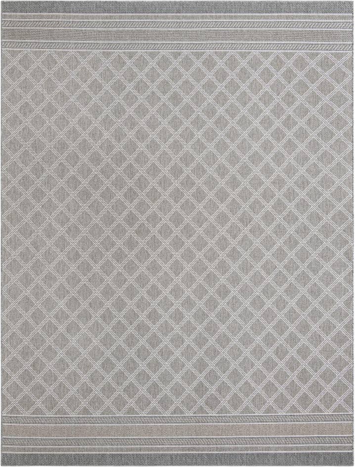 Detail image of 9' x 12' Easy-Clean Lattice Indoor / Outdoor Rug