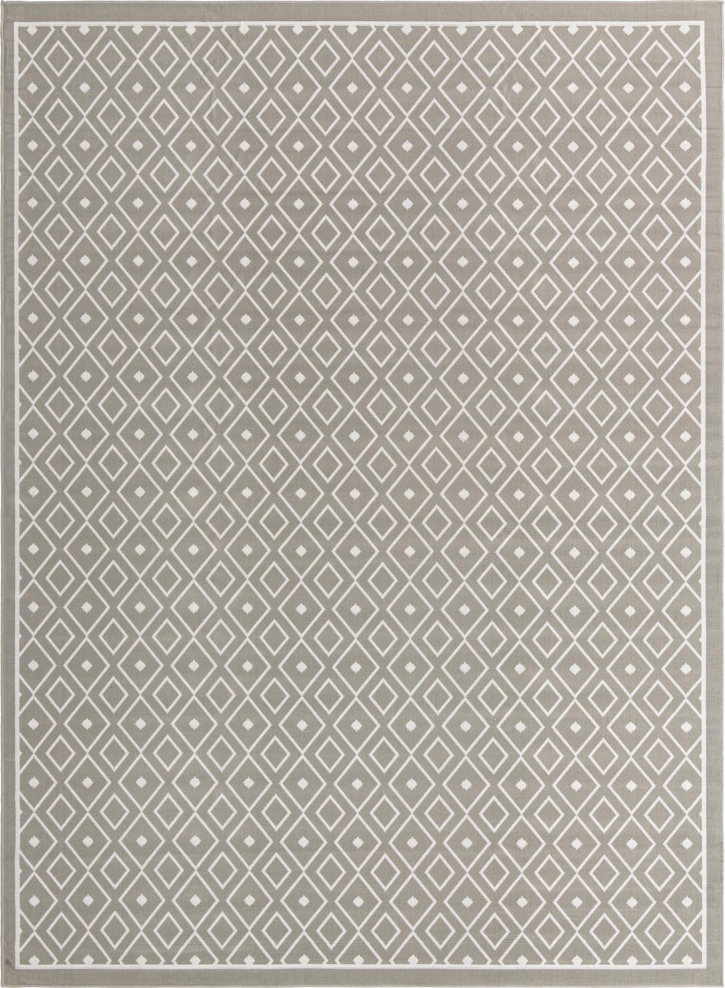 9' x 12' Washable Lattice Indoor / Outdoor Rug