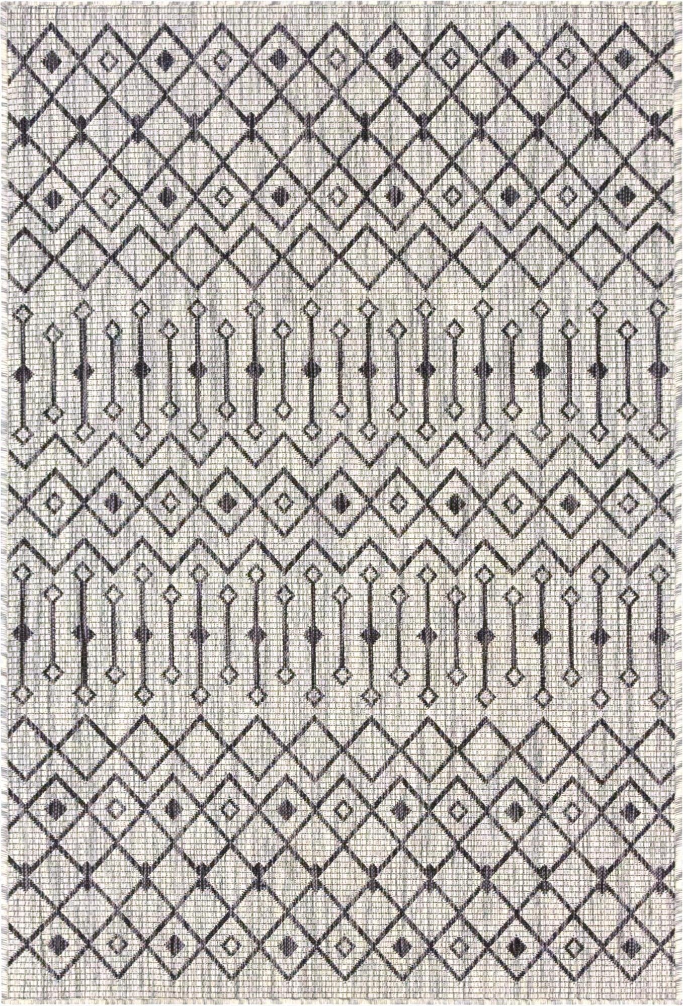 4' x 6' Washable Lattice Indoor / Outdoor Rug