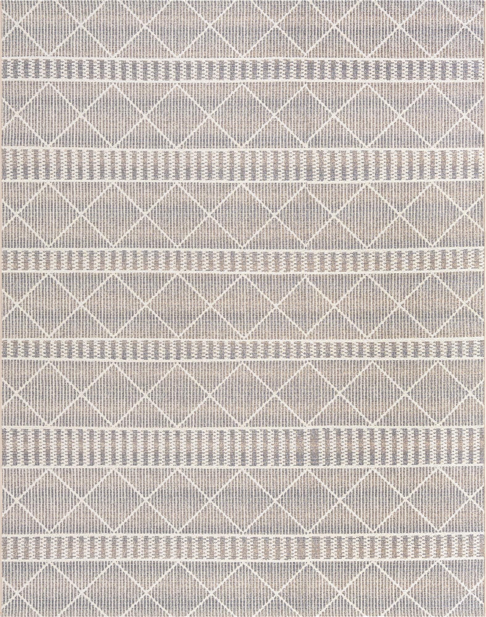 240cm x 305cm  Washable Lattice Indoor / Outdoor Alfombra