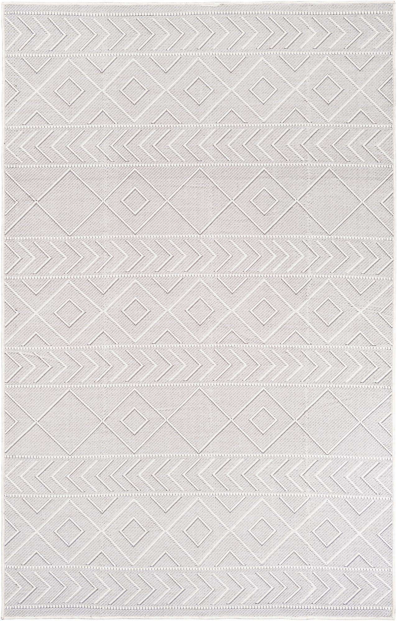 5' x 7' 10 Easy-Clean Modern Indoor / Outdoor Rug