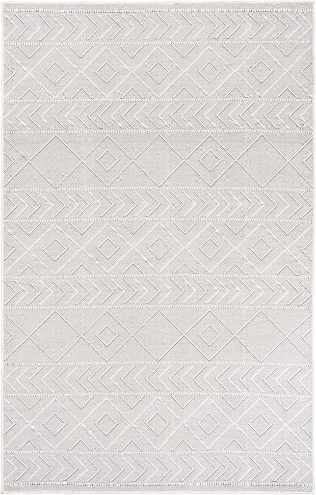 5' x 7' 10 Easy-Clean Modern Indoor / Outdoor Rug