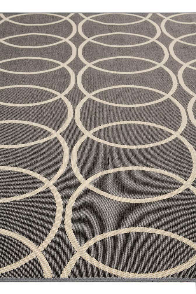 5' 3 x 7' 6 Easy-Clean Modern Indoor / Outdoor Rug