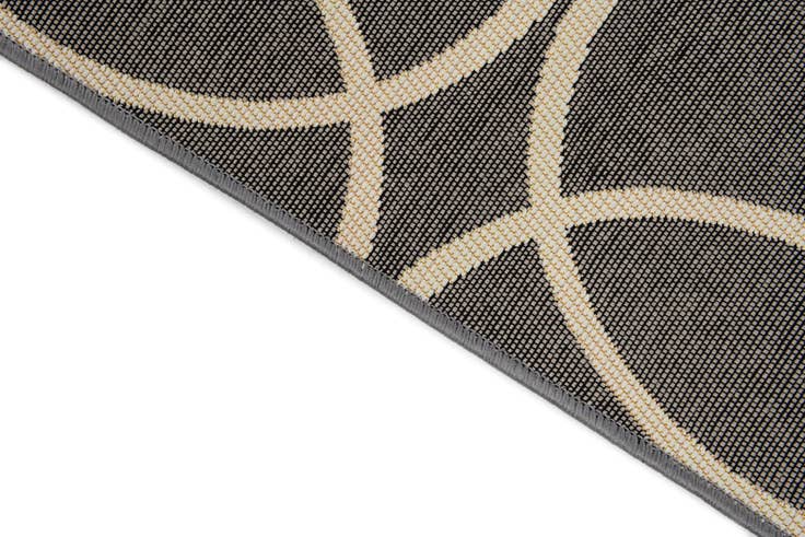 Detail image of 5' 3 x 7' 6 Easy-Clean Modern Indoor / Outdoor Rug