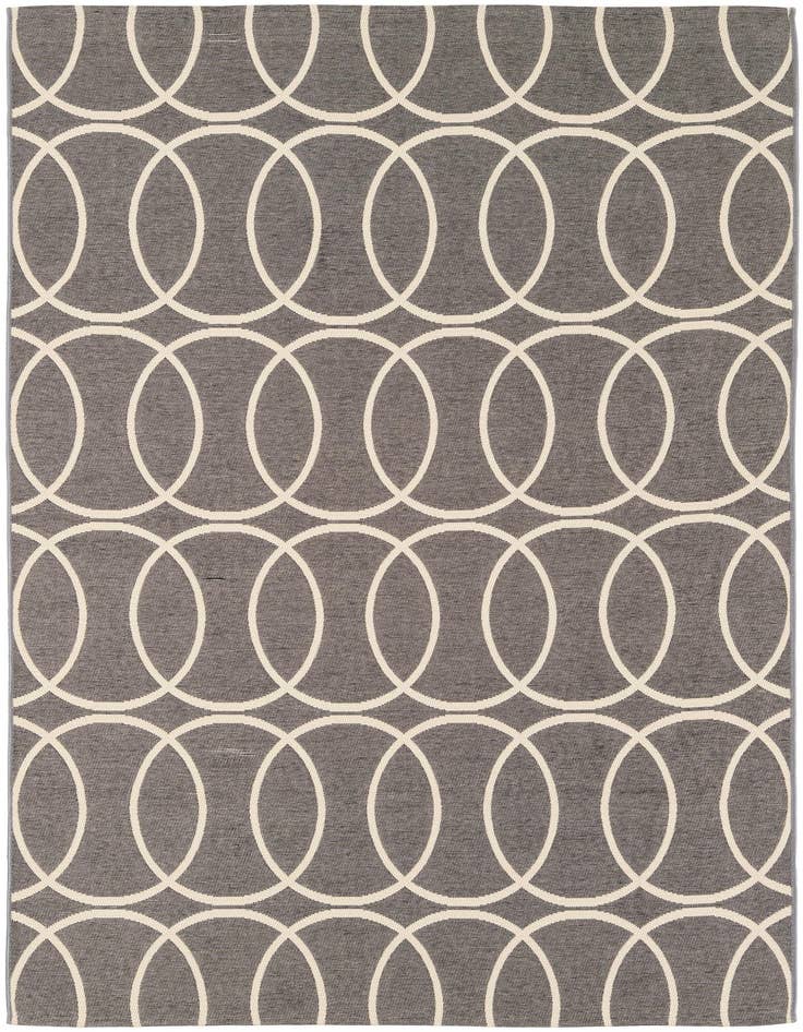 Detail image of 5' 3 x 7' 6 Easy-Clean Modern Indoor / Outdoor Rug