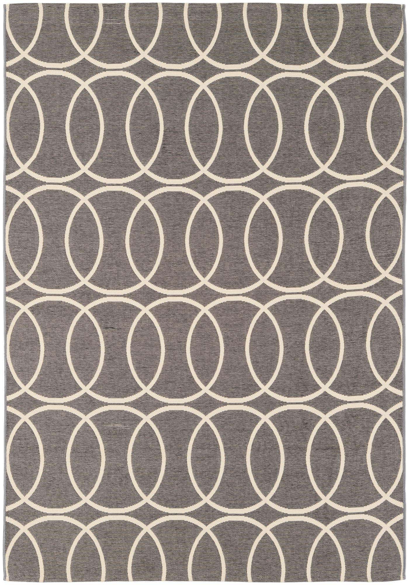 5' 3 x 7' 6 Easy-Clean Modern Indoor / Outdoor Rug