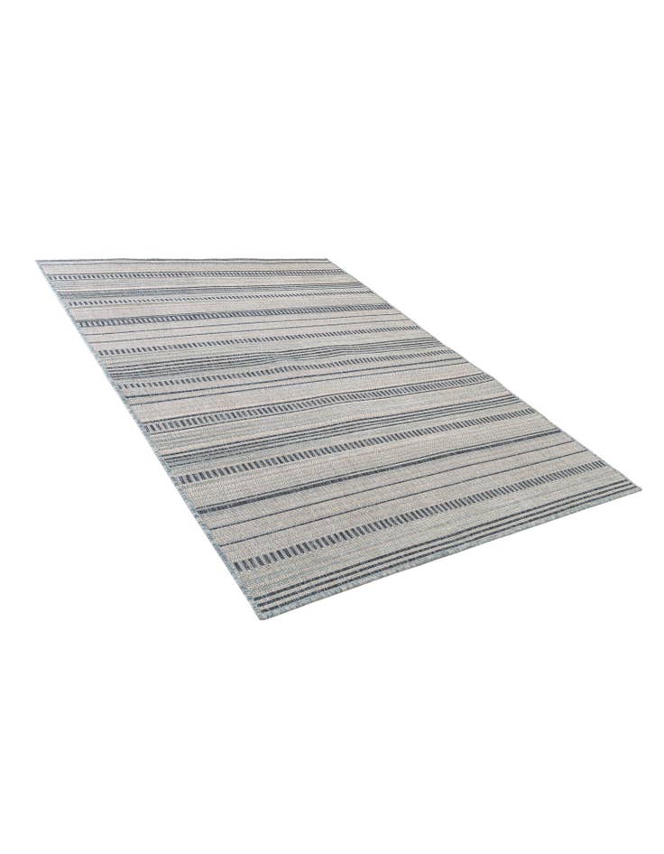 Detail image of 5' x 6' 10 Easy-Clean Modern Indoor / Outdoor Rug